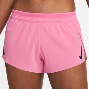 NWT Nike AeroSwift Women's Running Shorts in Pink | Size XS